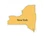 Mapa del estado de New York